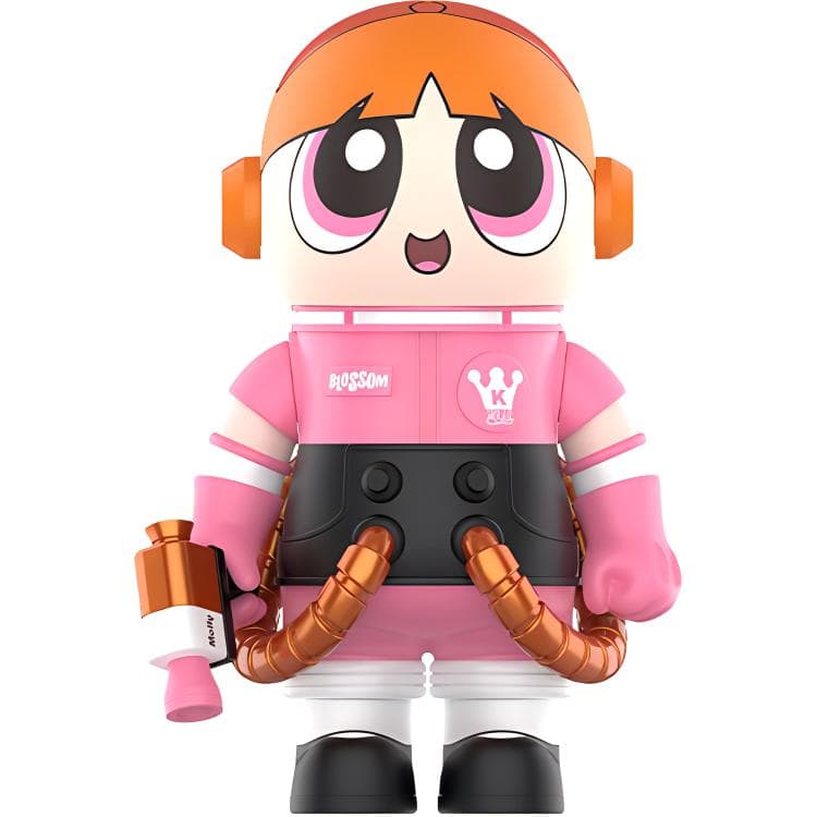 Фигурка POP MART MEGA SPACE MOLLY 400%+100% Powerpuff Girls Blossom - изображение 2