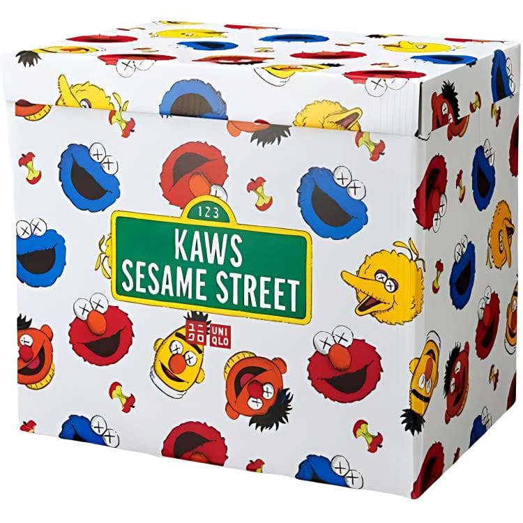Мягкая игрушка UNIQLO x KAWS Sesame Street Plush - изображение 4