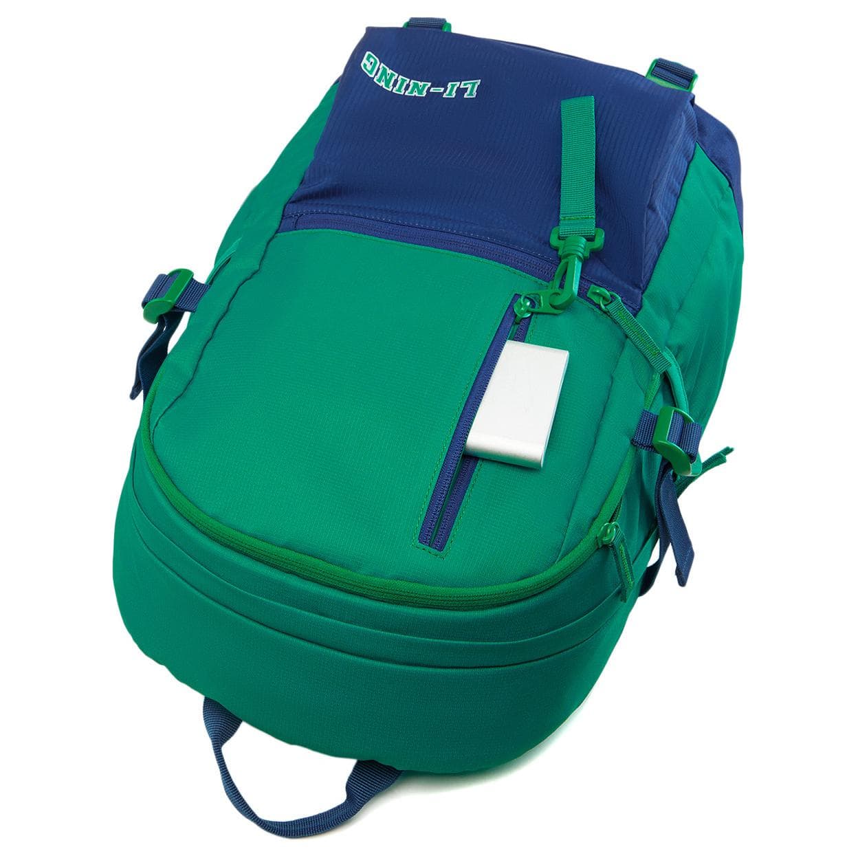 Рюкзак LiNing Backpack Cadmium Green Deep Blue - изображение 6