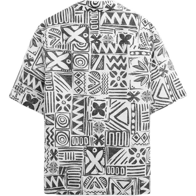 Рубашка ZARA Striped Print Shirt - изображение 2