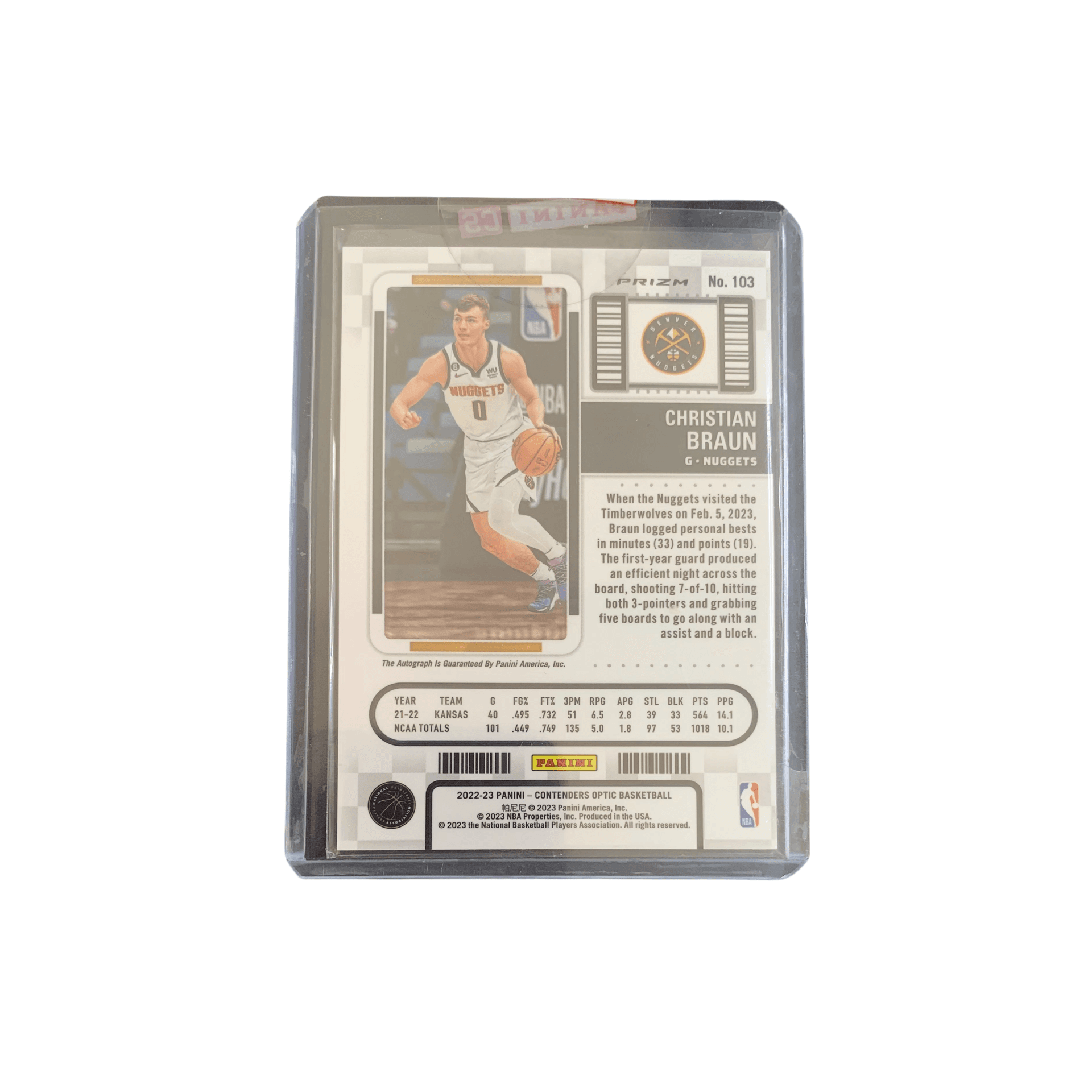 Коллекционные карточки PANINI 2022-23 RC OP - изображение 2