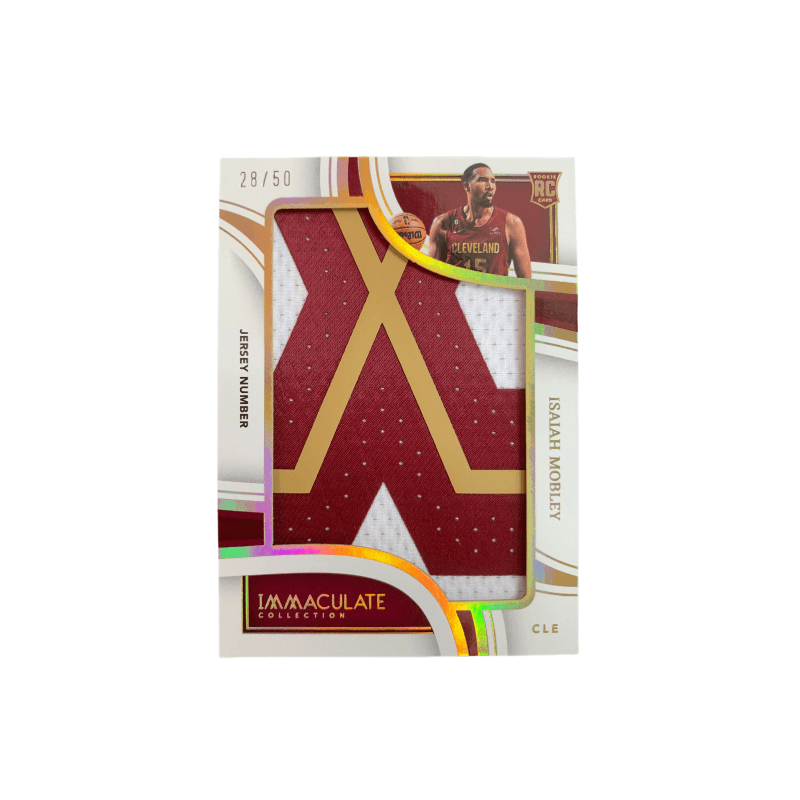 Коллекционные карточки PANINI 2022-23 ImmRCpatchJERSEYNUMBER2850 - изображение 1