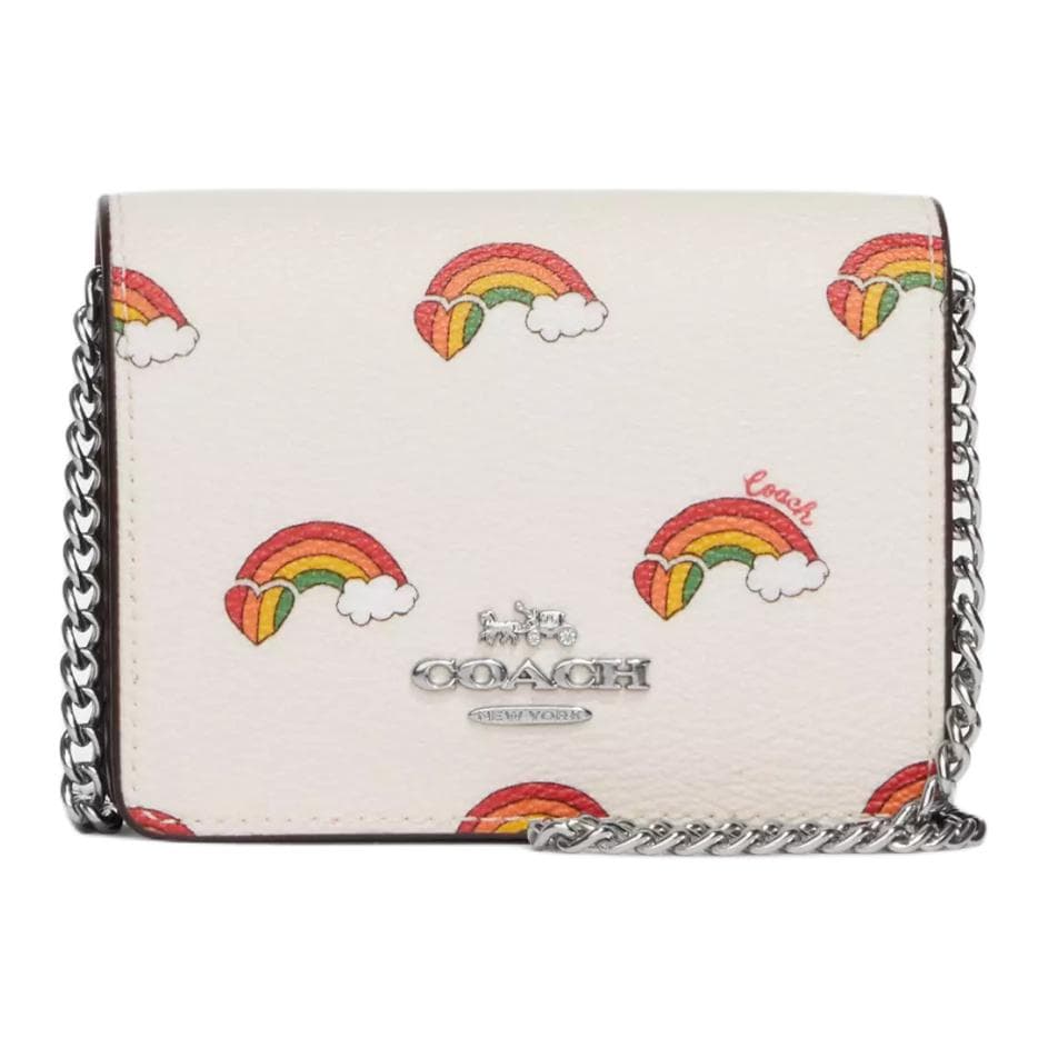 Мини-сумка COACH Chain 10 White - изображение 1