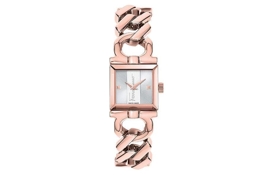 Механические часы FERRAGAMO DOUBLE GANCINI GROUMETTE 20 20*19.2mm 30 SFKO00323 - изображение 1