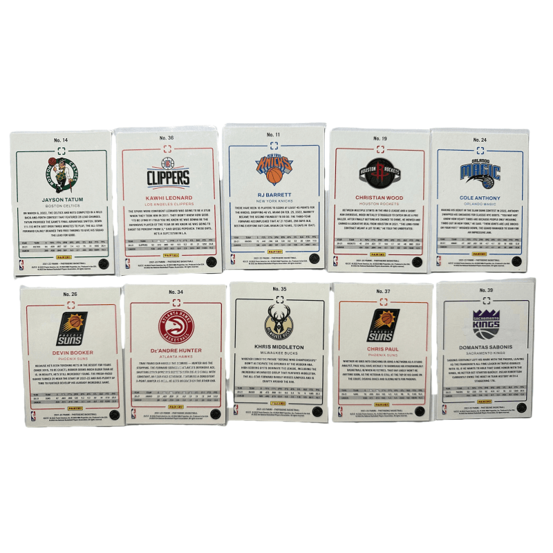 Коллекционные карточки PANINI RJ 21-22 10 - изображение 2