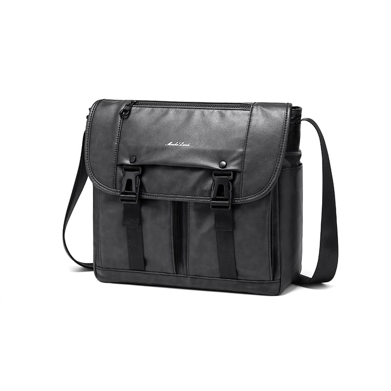 Сумка через плечо Mashalanti PVC Messenger Bag Black - изображение 2