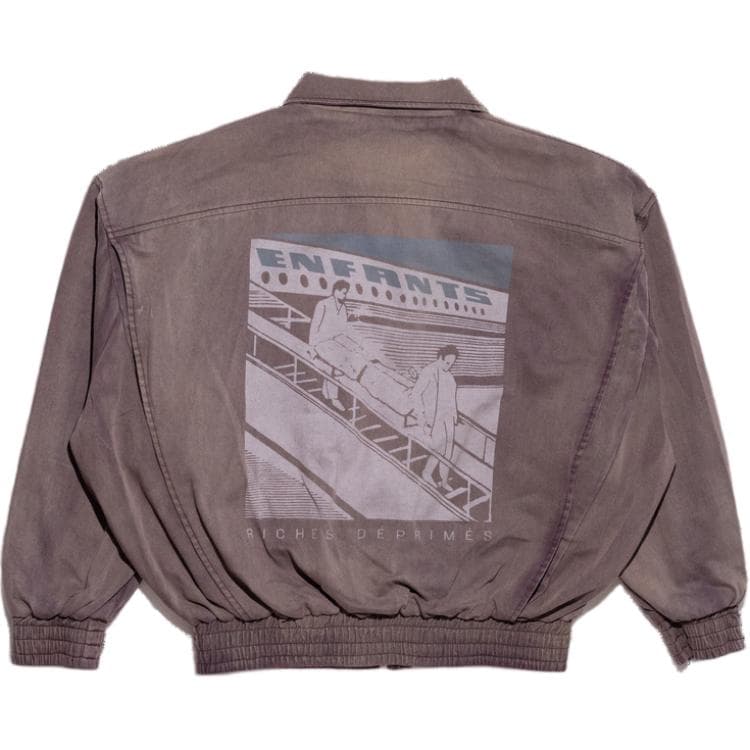 Куртка ENFANTS RICHES DEPRIMES FW24 Black Bomber Jacket - изображение 2