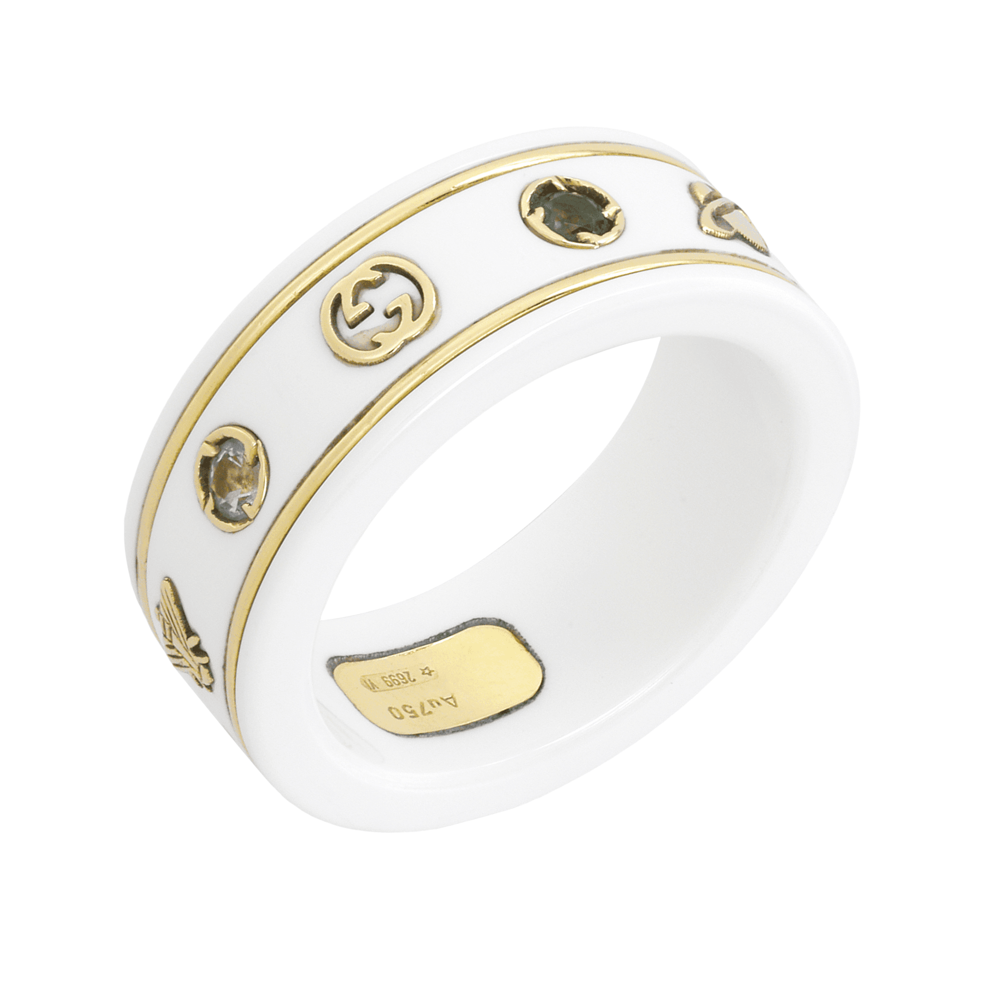 Кольцо GUCCI K18k 18k - изображение 2