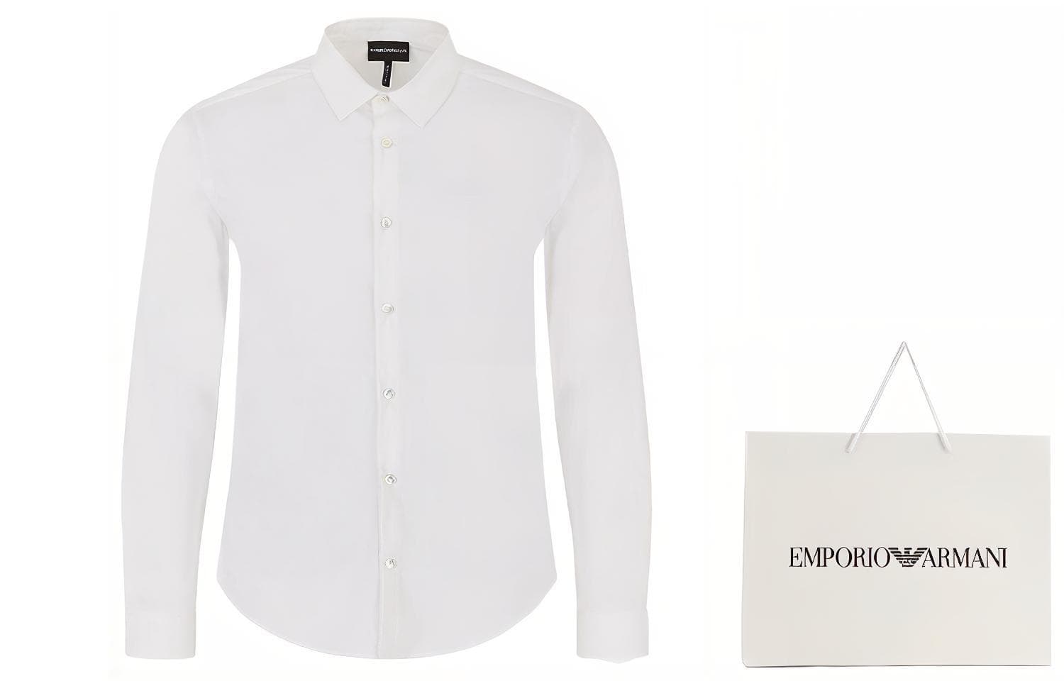 Рубашка EMPORIO ARMANI EA Logo - изображение 3
