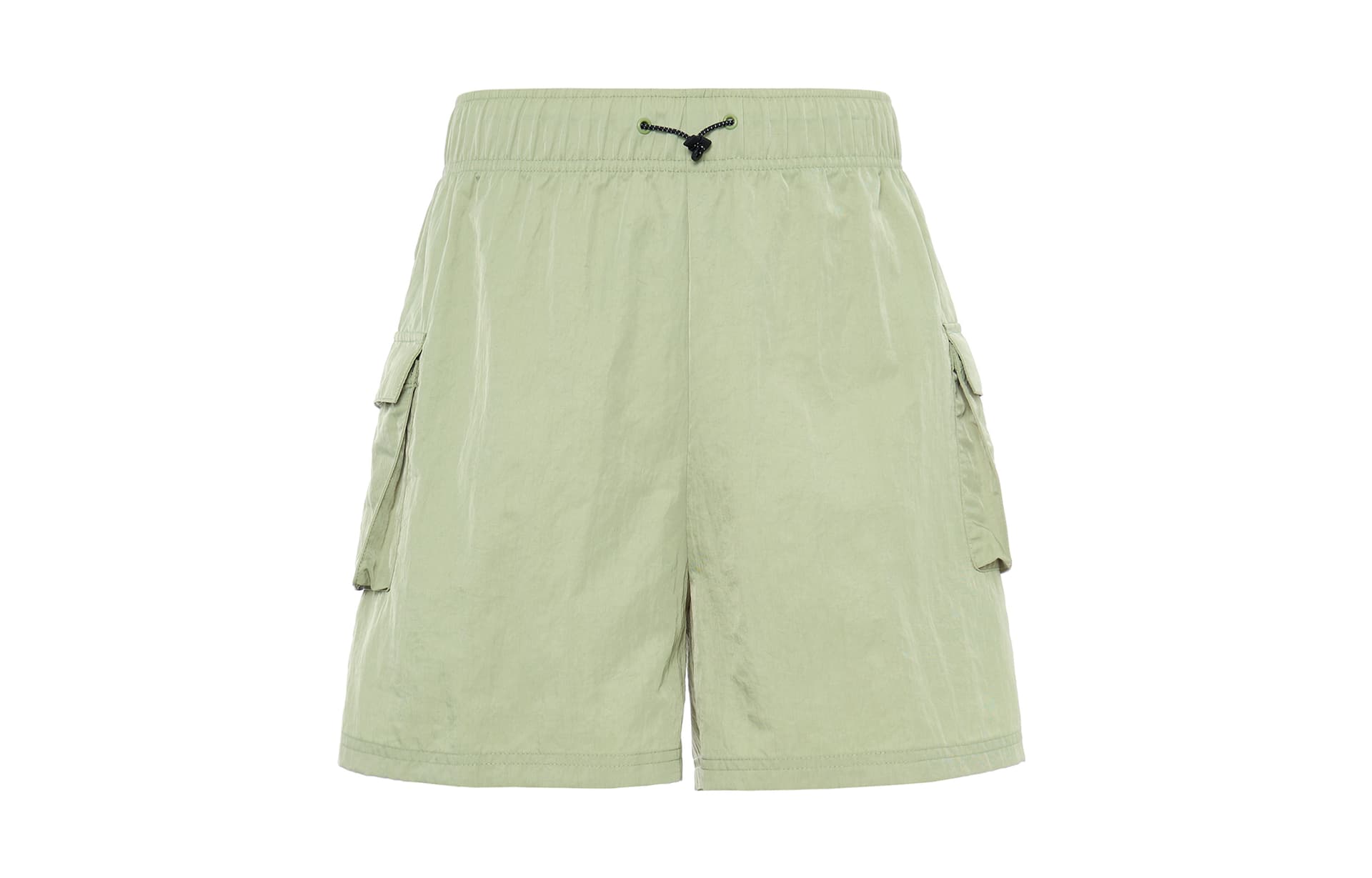 Шорты Nike Sportswear Essentials Масляный Зеленый Женские Повседневные Шорты - изображение 2