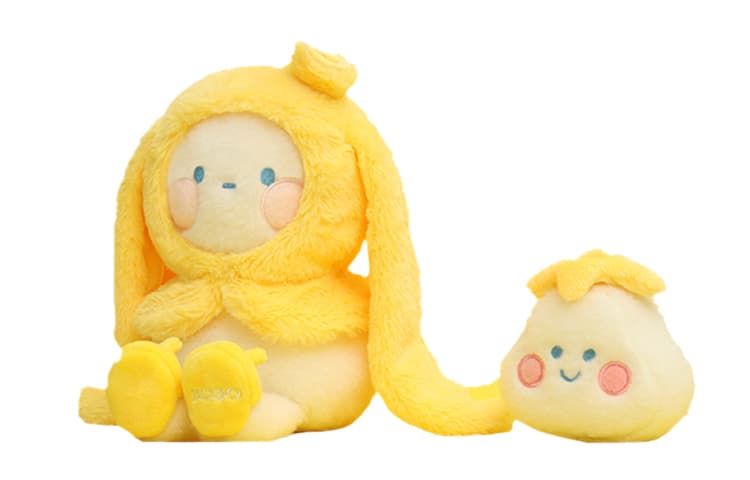 POP MART BOBO&COCO Banana Bunny Plush - изображение 2