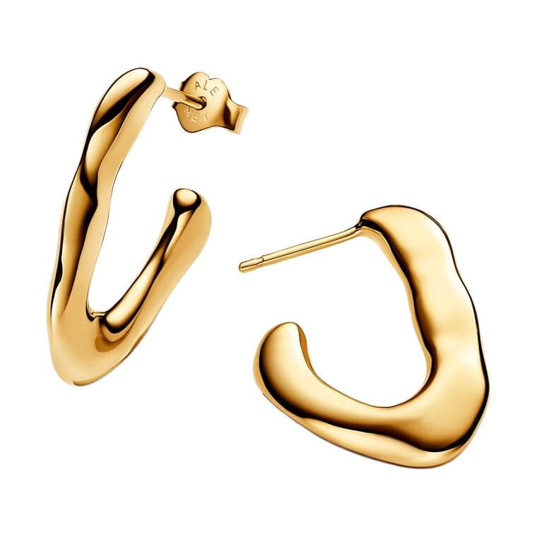 Серьги Pandora V 14k - изображение 1