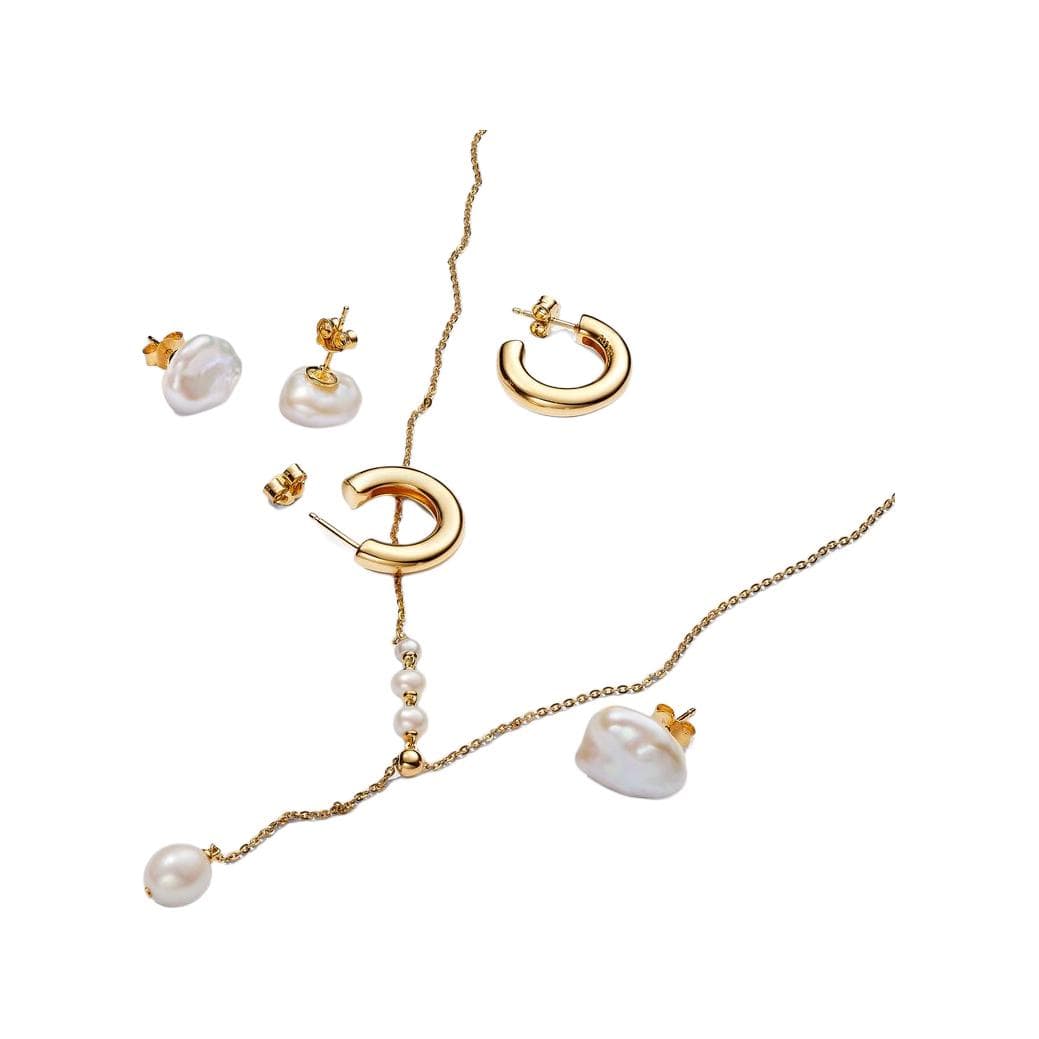 Серьги Pandora 14k - изображение 2