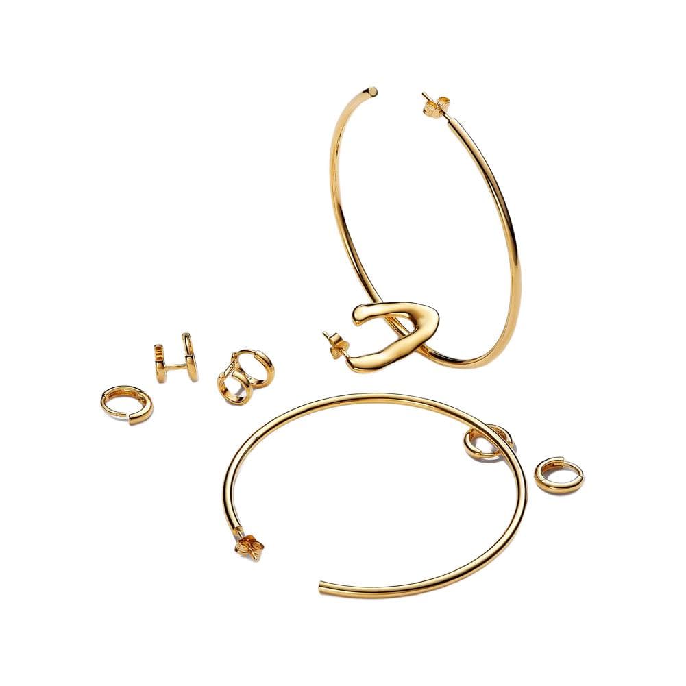 Серьги Pandora V 14k - изображение 2