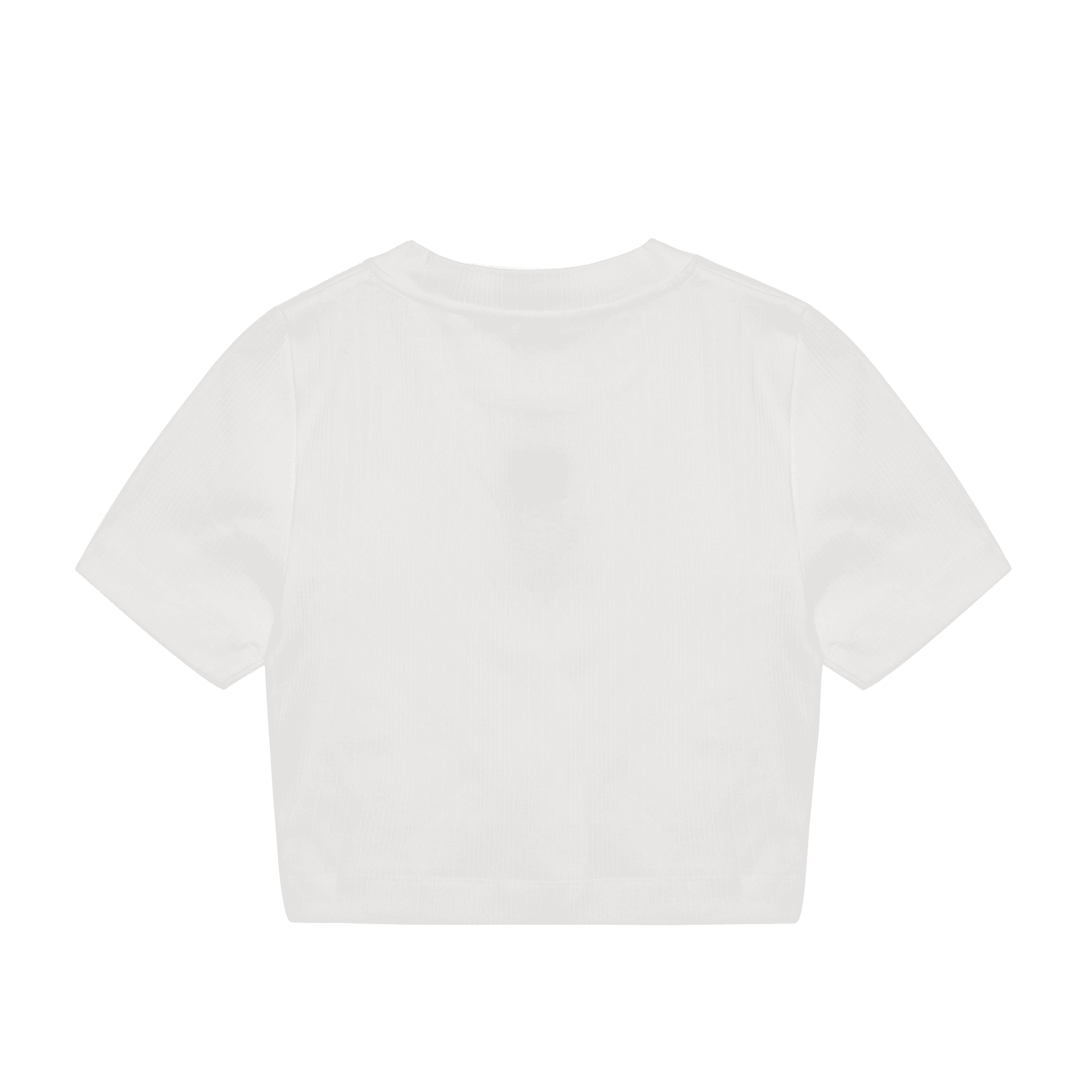 LOEWE SS23 Logo Print Crop Tee White - изображение 2