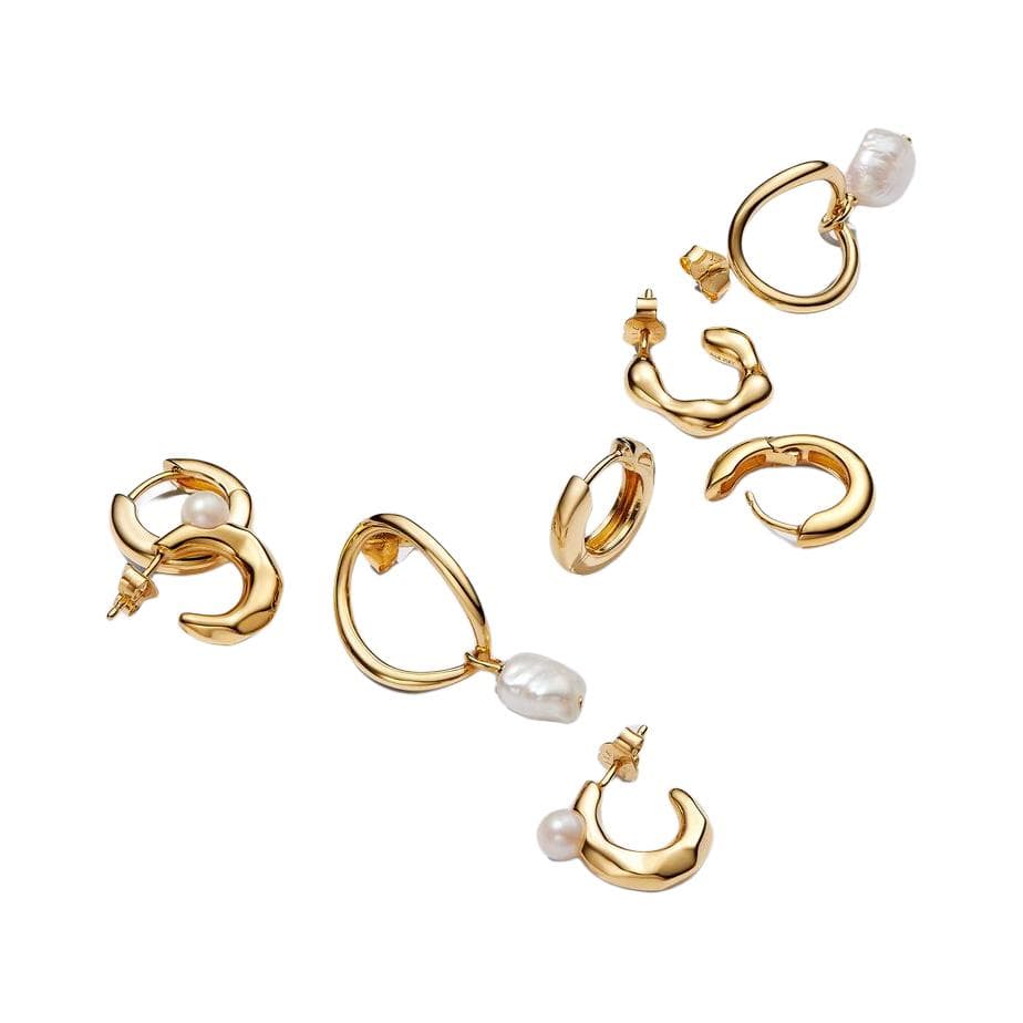 Серьги Pandora 14k - изображение 2
