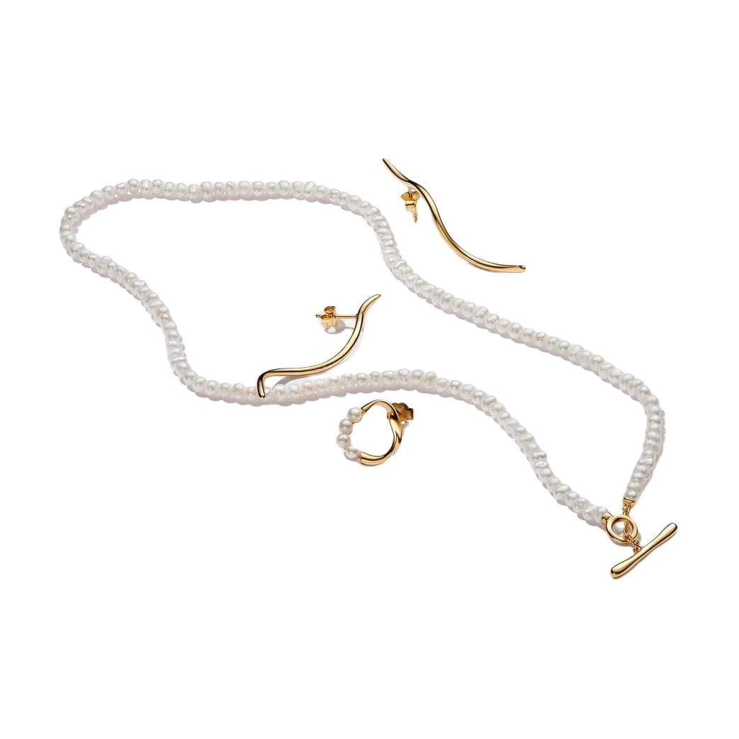 Серьги Pandora 14k - изображение 2