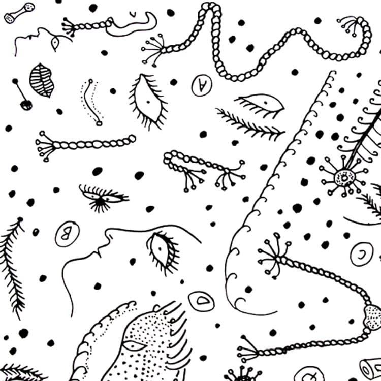 Постер Yayoi Kusama Bandana 60*60cm - изображение 3