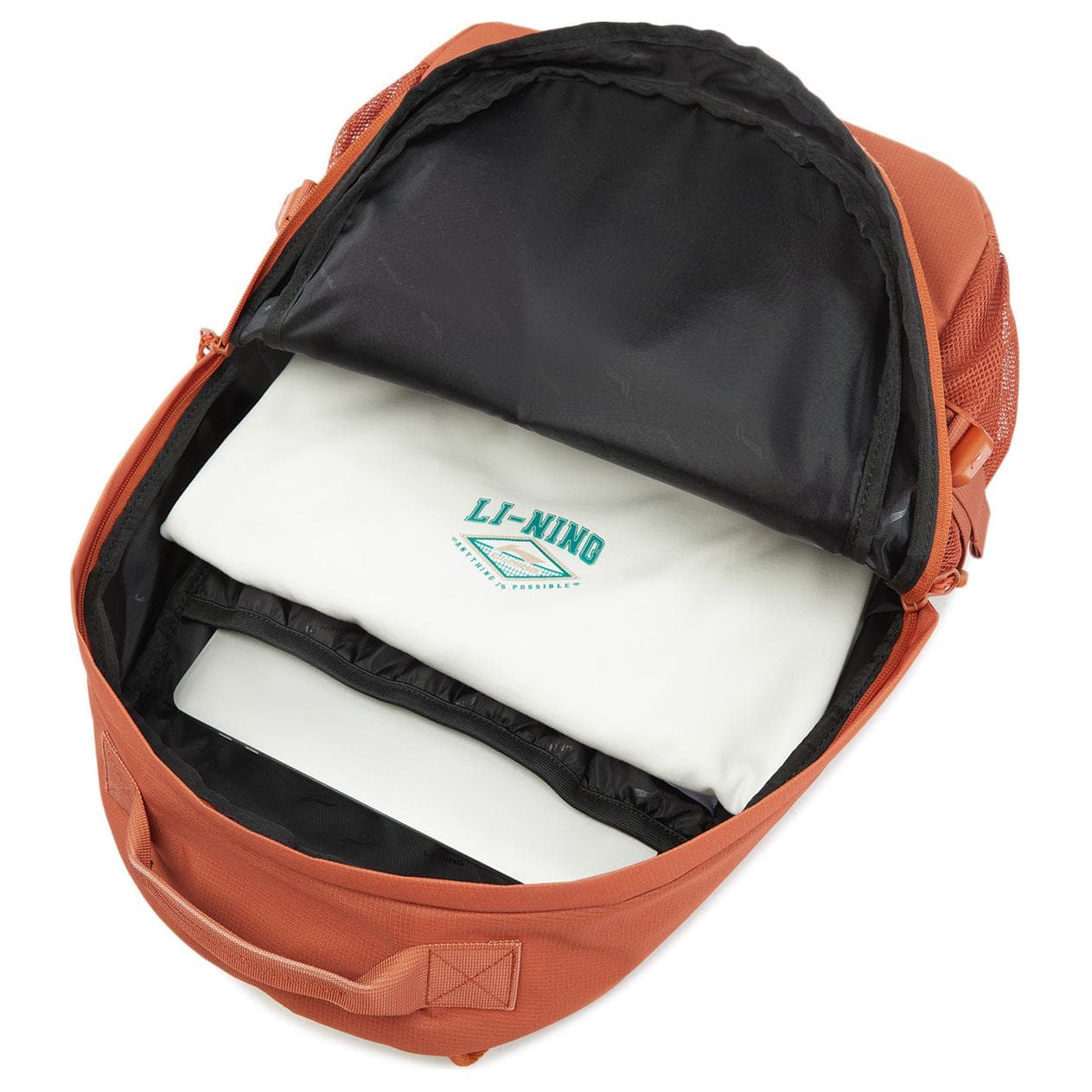 Рюкзак LiNing Fitness Series Backpack Ochre Orange - изображение 7