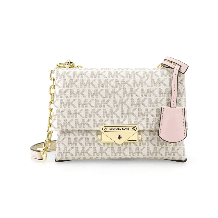 Сумка через плечо Michael Kors Cece 18 Small Shoulder Bag White Pink - изображение 2