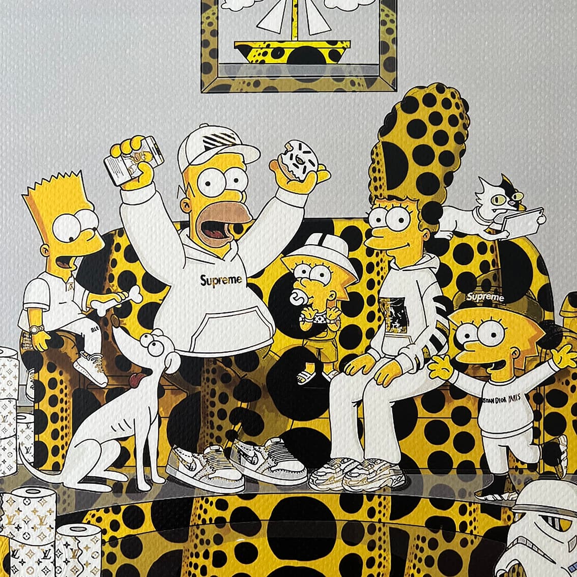 Постер Death NYC Simpson Family Photo 01 2023 45*32cm - изображение 2