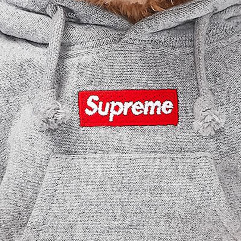 Мягкая игрушка Supreme x Steiff FW18 Box Logo Teddy Bear - изображение 3