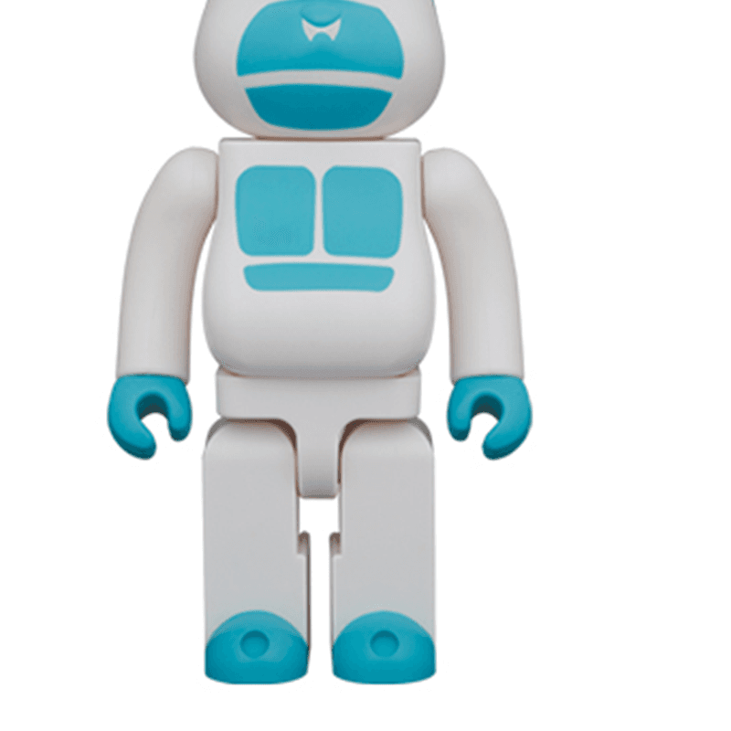 Фигурка XLARGE x BE@RBRICK Little Friend White - изображение 4