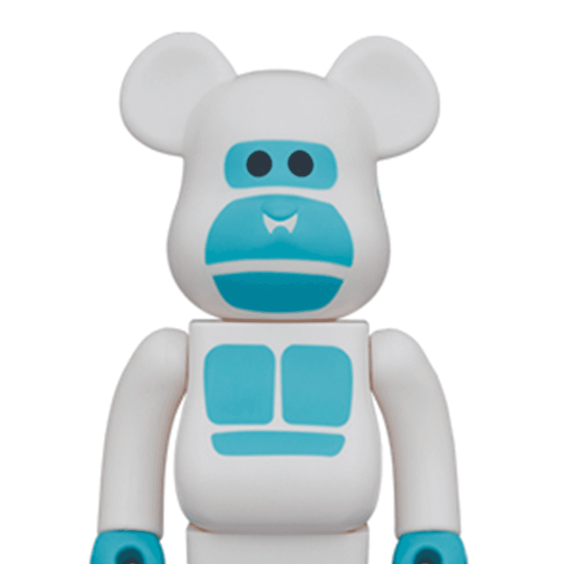 Фигурка XLARGE x BE@RBRICK Little Friend White - изображение 2