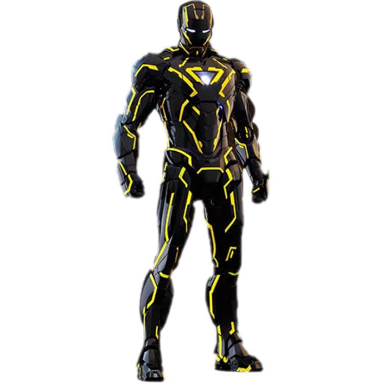 Фигурка Hot Toys Iron Man MK6 Light Speed Yellow - изображение 3