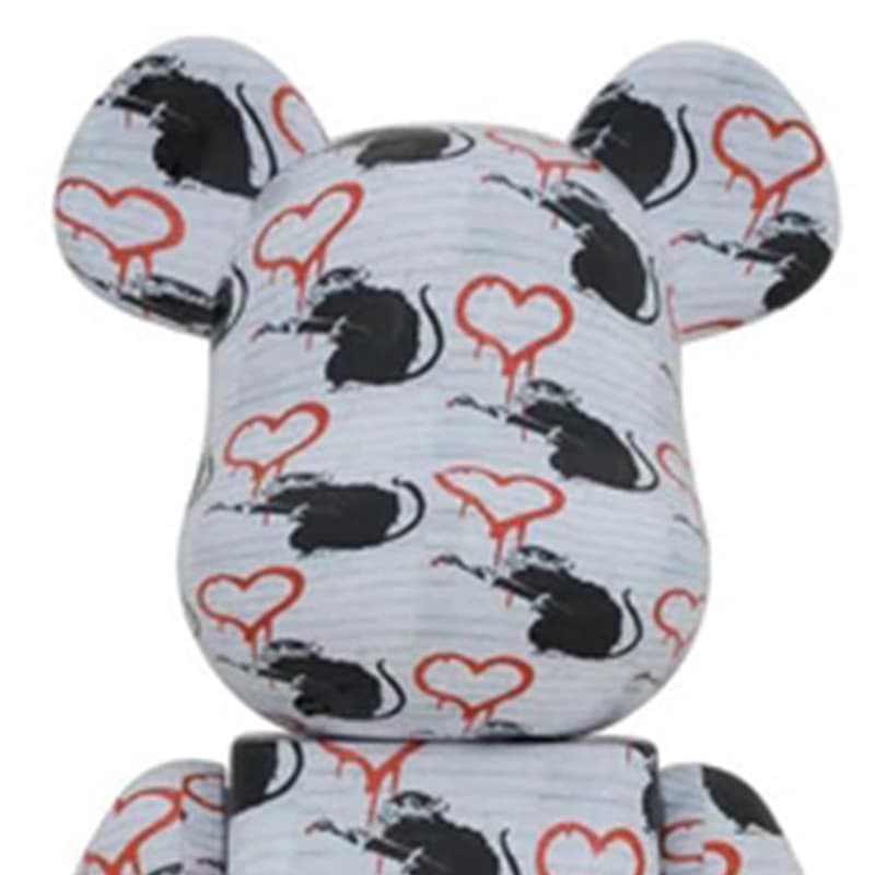 Фигурка BE@RBRICK Banksy Love Rat - изображение 2