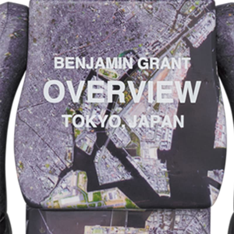 Фигурка BE@RBRICK x Benjamin Grant Overview Tokyo - изображение 4