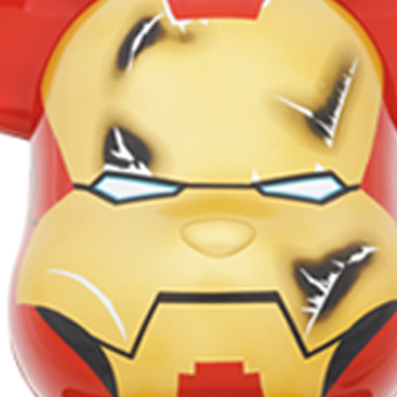 Фигурка BE@RBRICK Marvel Iron Man MK7 Battle Damage 1000% - изображение 4