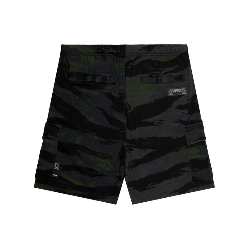 Шорты Aape Camo Black Shorts - изображение 2
