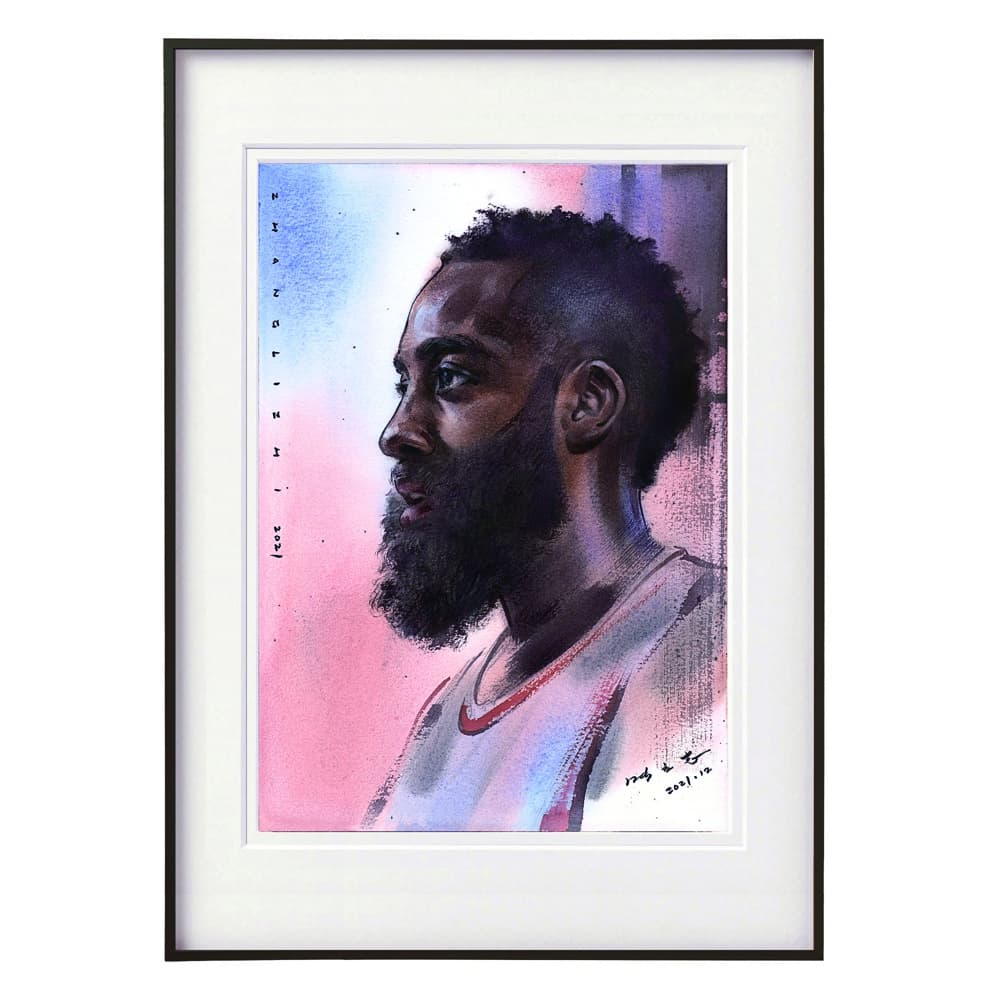 Постер James HardenNo.2 60*40cm - изображение 3