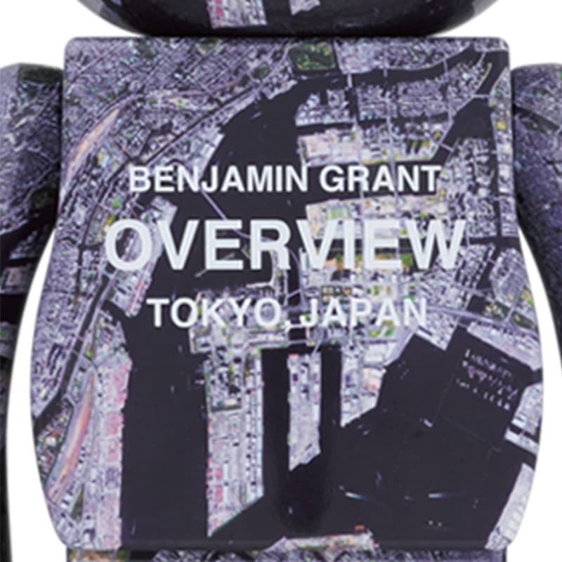 Фигурка BE@RBRICK x Benjamin Grant Overview Tokyo - изображение 3