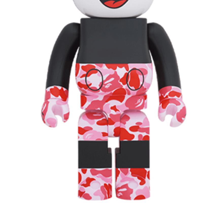 Фигурка BE@RBRICK BAPE Mickey Mouse Camo Pink - изображение 2