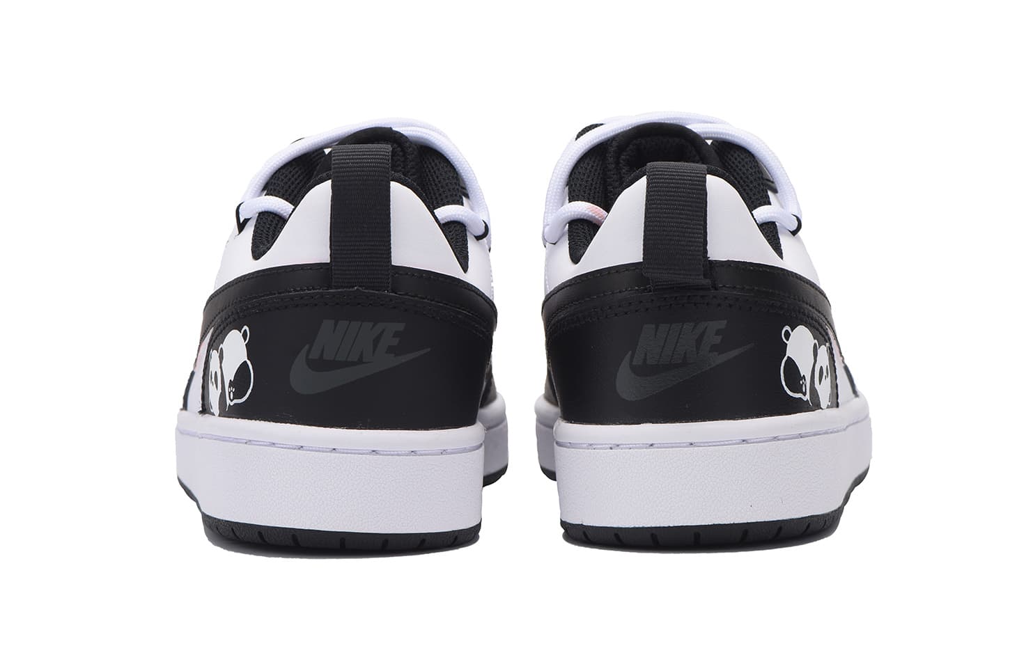 Кроссовки Nike Court Borough Low GS Black White - изображение 5
