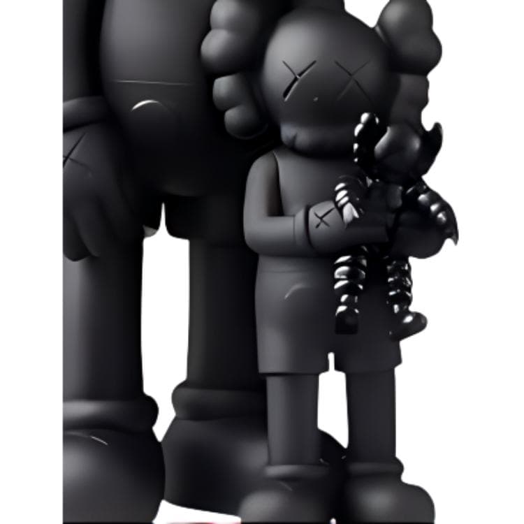 Фигурка KAWS TOKYO FIRST FAMILY Black 34cm - изображение 2
