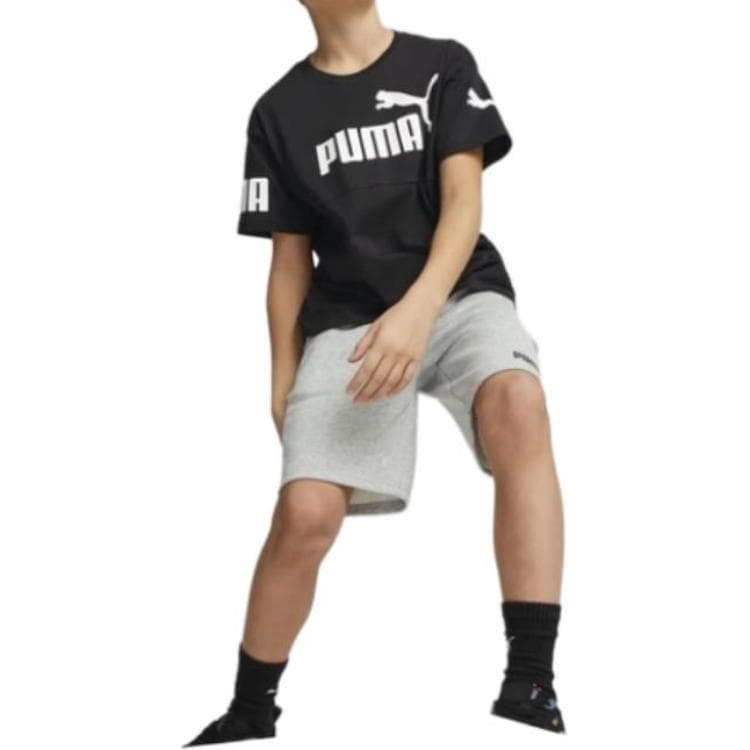 Футболка PUMA POWER TEE B LogoT - изображение 3