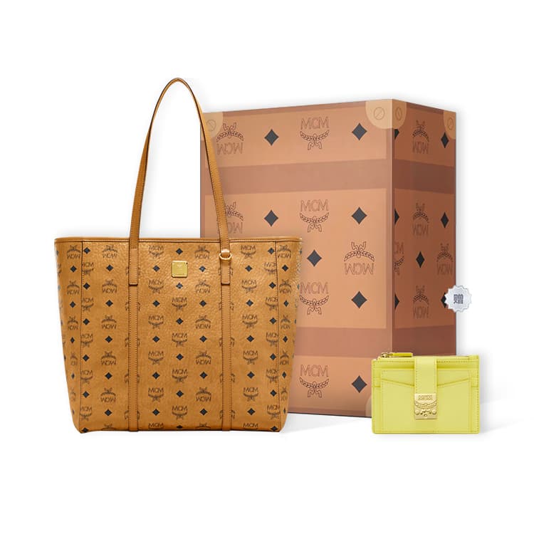 Мини-сумка MCM Toni Visetos Tote - изображение 10