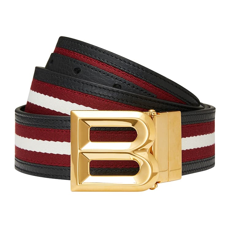Ремень BALLY Logo 3.3cm - изображение 3