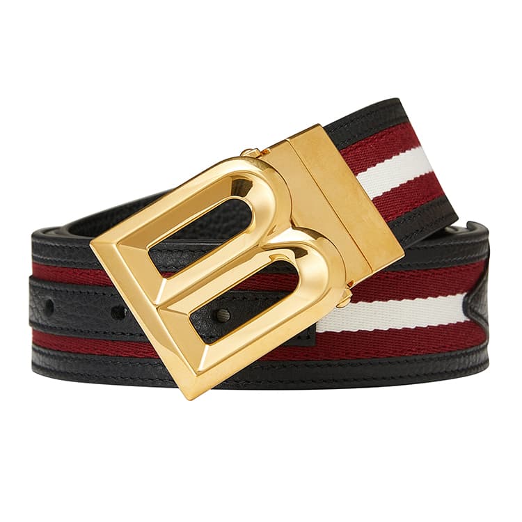 Ремень BALLY Logo 3.3cm - изображение 4
