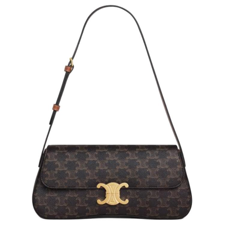 Сумка CELINE Triomphe Brown - изображение 2