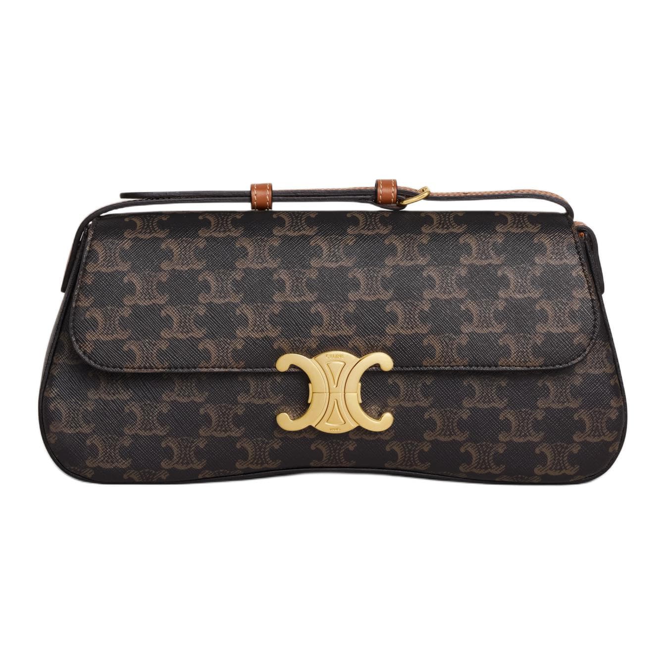 Сумка CELINE Triomphe Brown - изображение 1