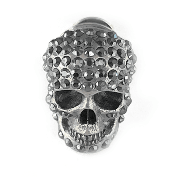 Серьги Alexander McQueen Skull Earrings Silver - изображение 1