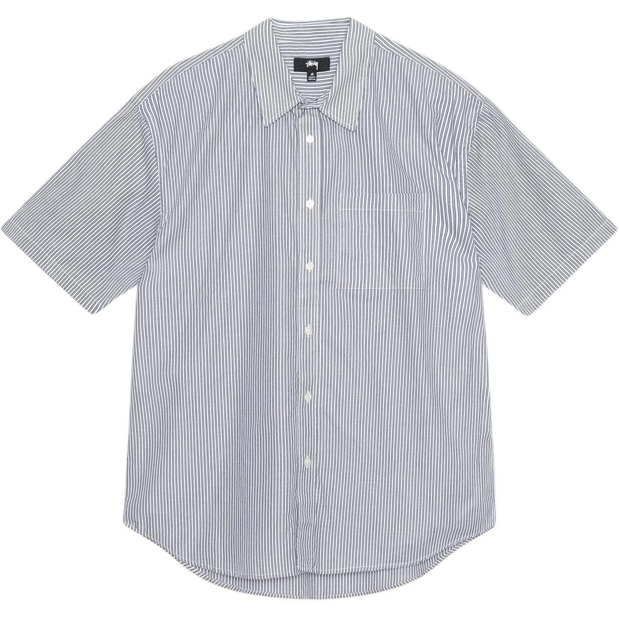 Рубашка Stussy SS24 BOXY SS SHIRT 8 BALL STRIPE 8 - изображение 2