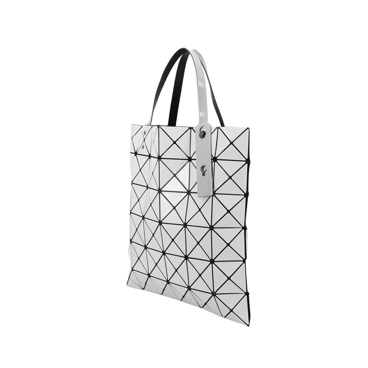 Сумка Issey Miyake Lucent Gloss Mix Поливинилхлорид Тоут Сумка для покупок Сумки Unisex Light Серый - изображение 3