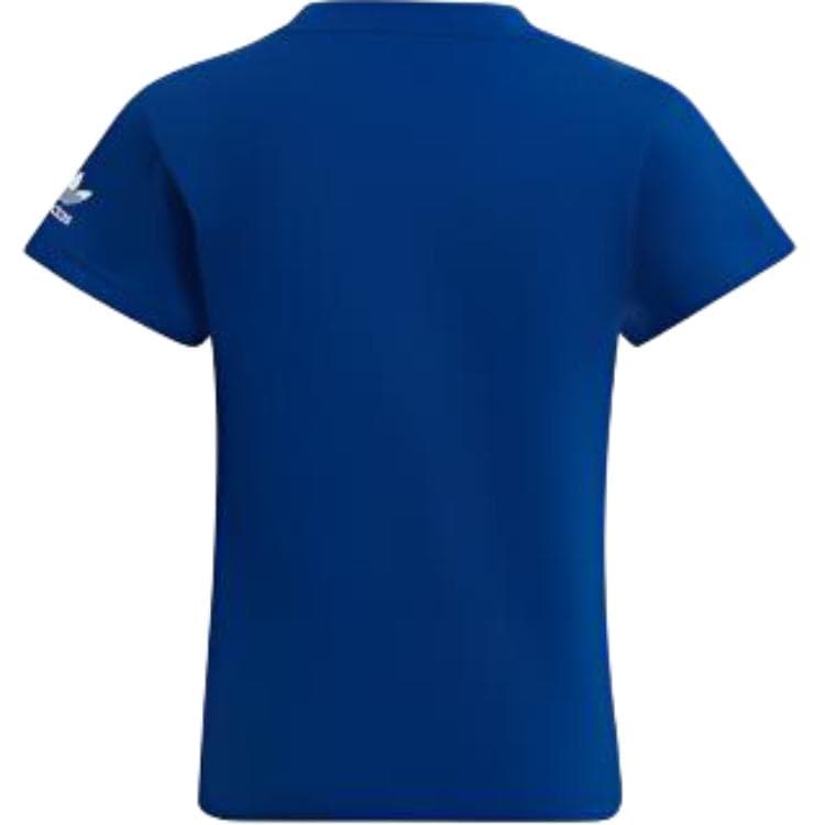 Футболка adidas originals Kids T-рубашки Коллегиальный синий - изображение 2