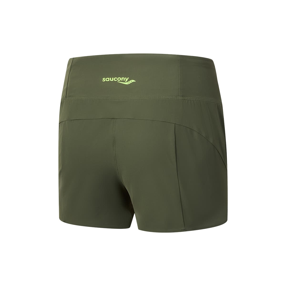 Saucony Беговые шорты женские коричневого цвета - изображение 2