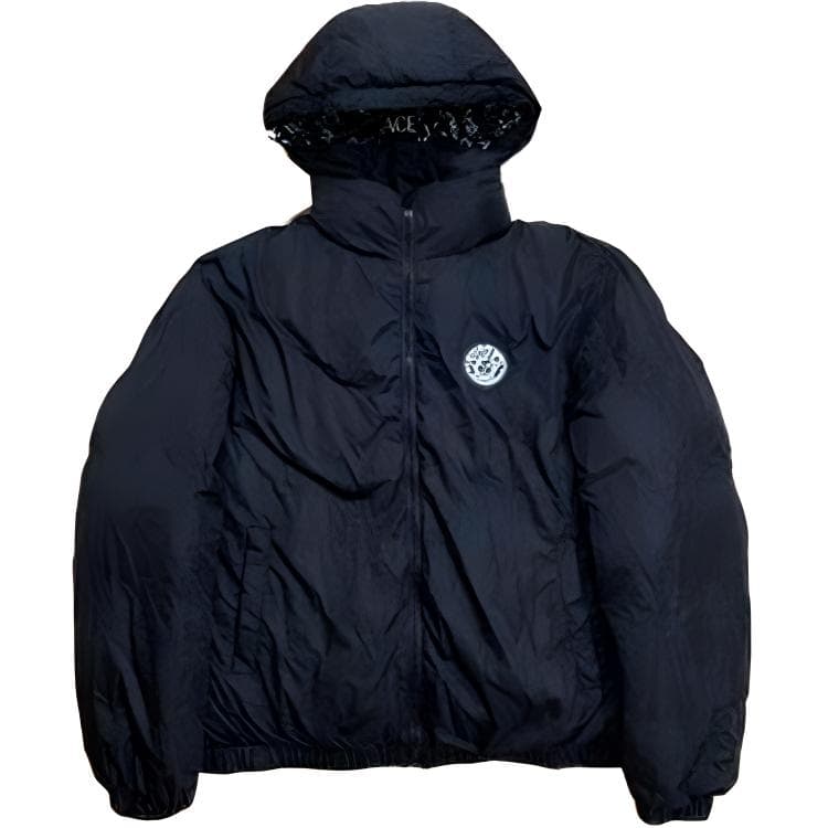 Зимняя куртка Versace Reversible Hooded Down Jacket Black - изображение 3